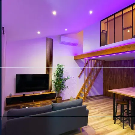 Mezzanine, Centre-ville Apartment